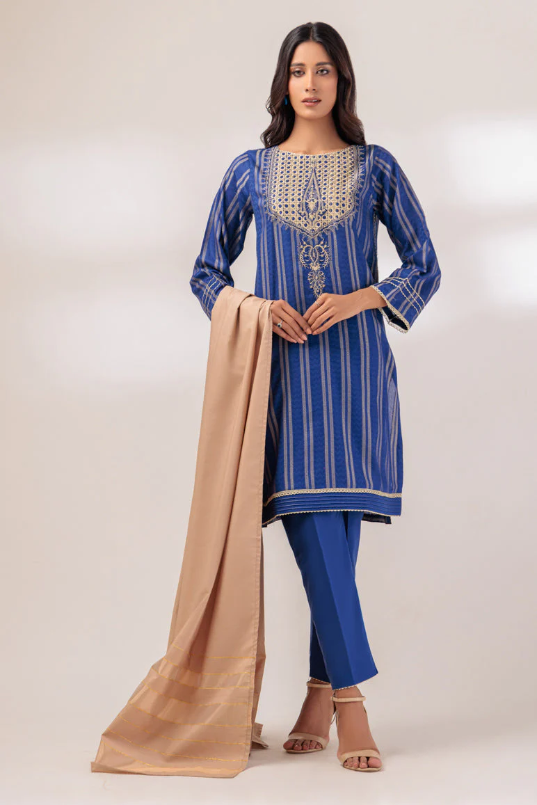 D-BLUE-DOBBY-3 PIECE (PWS5233P07) - Image 3