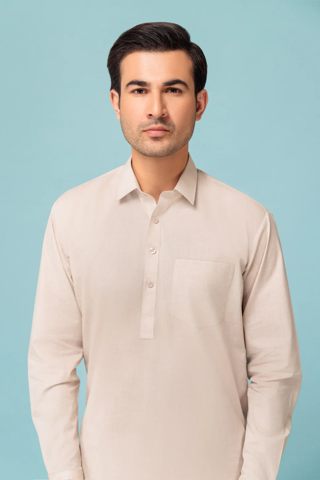 D-BLUE-YARN DYED-SHALWAR SUIT - (GSSB23-004) - Image 2