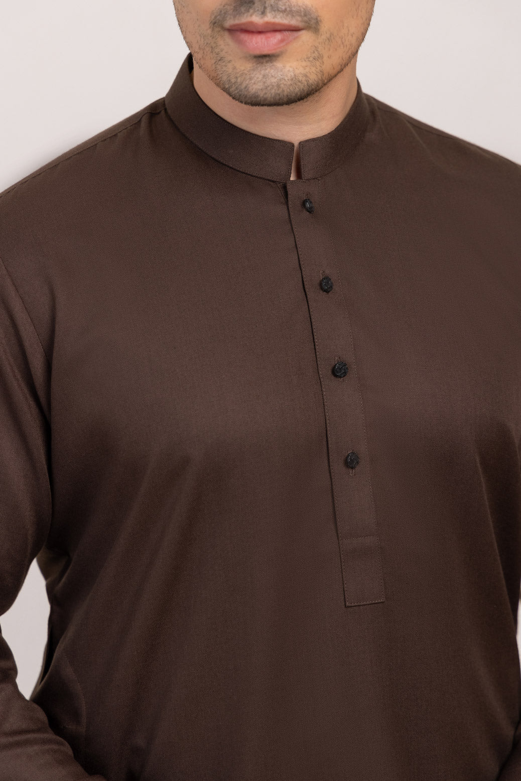 D-BROWN-BLENDED-SHALWAR SUIT - (GSBW24-015) - Image 2