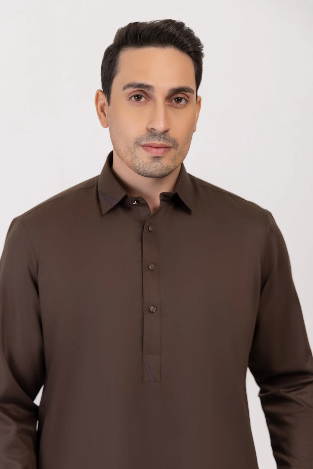 D-BROWN-BLENDED-SHALWAR SUIT - (GSSW24-017) - Image 3