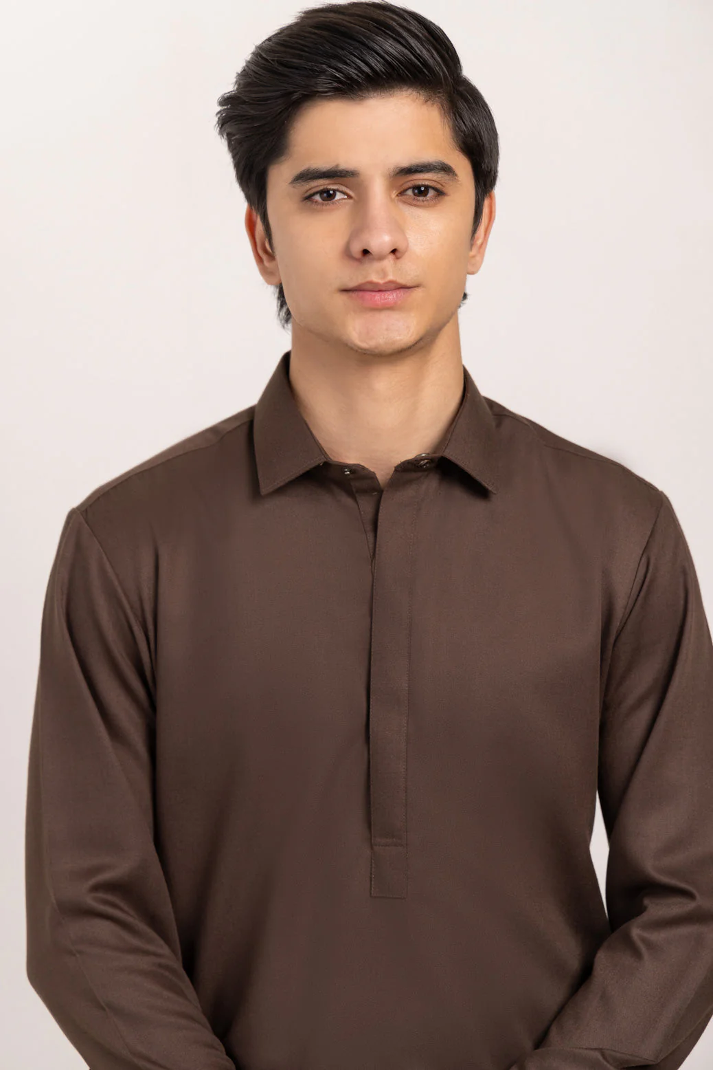 D-BROWN-BLENDED-SHALWAR SUIT - (GSSW24-025) - Image 2