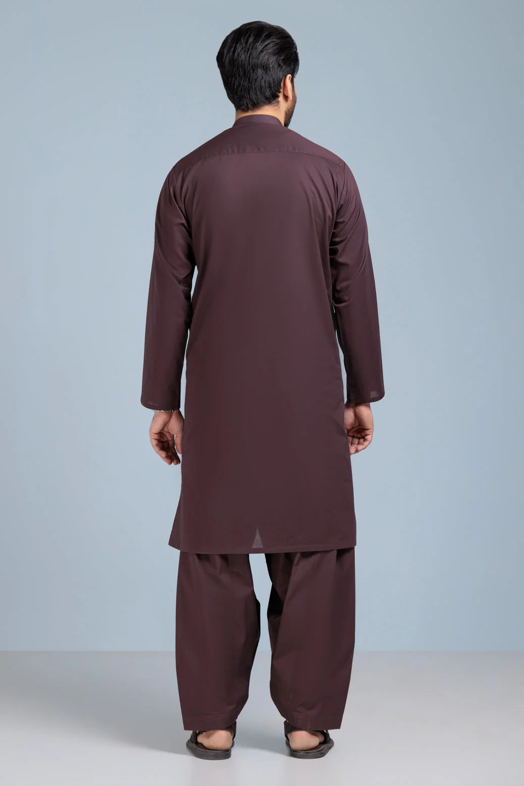 D-COFFEE-BLENDED-KURTA SHALWAR (KSRS23-064) - Image 5