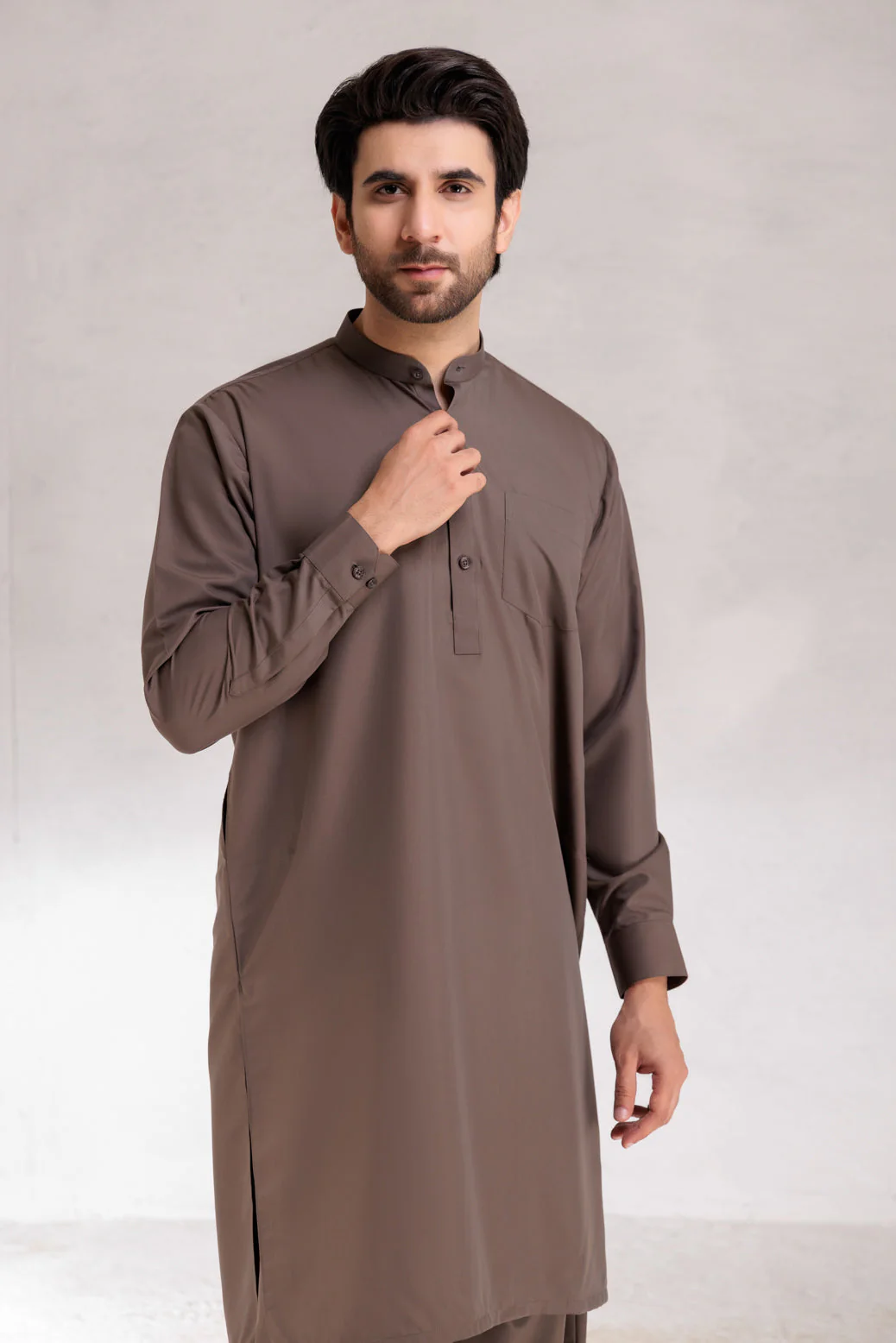 D-GRAY-BLENDED-SHALWAR SUIT (GSBB22-009) - Image 2