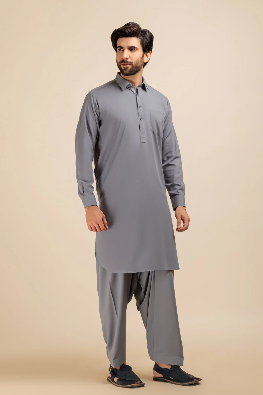 D-ICE-BLENDED-SHALWAR SUIT - (GSSR23-005) - Image 4