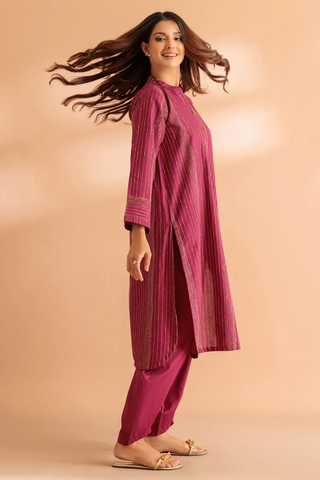 D-PINK-CAMBRIC-2 PIECE (SS6242P20) - Image 2