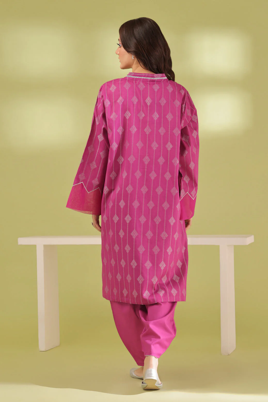 D-PINK-JACQUARD-2 PIECE (SAS232P32) - Image 5