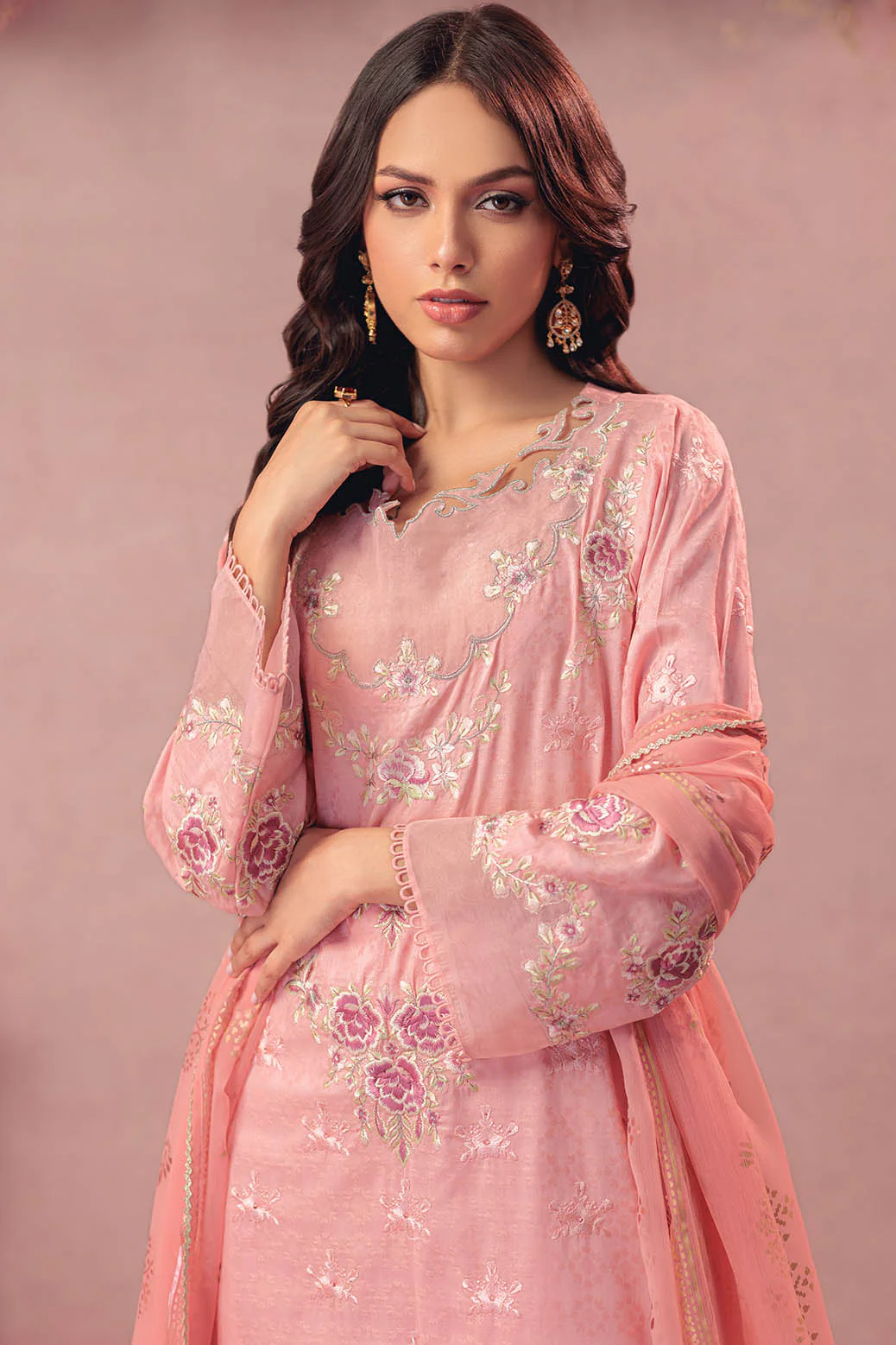 D-PINK-JACQUARD-3 PIECE (CD1S5243P8) - Image 2