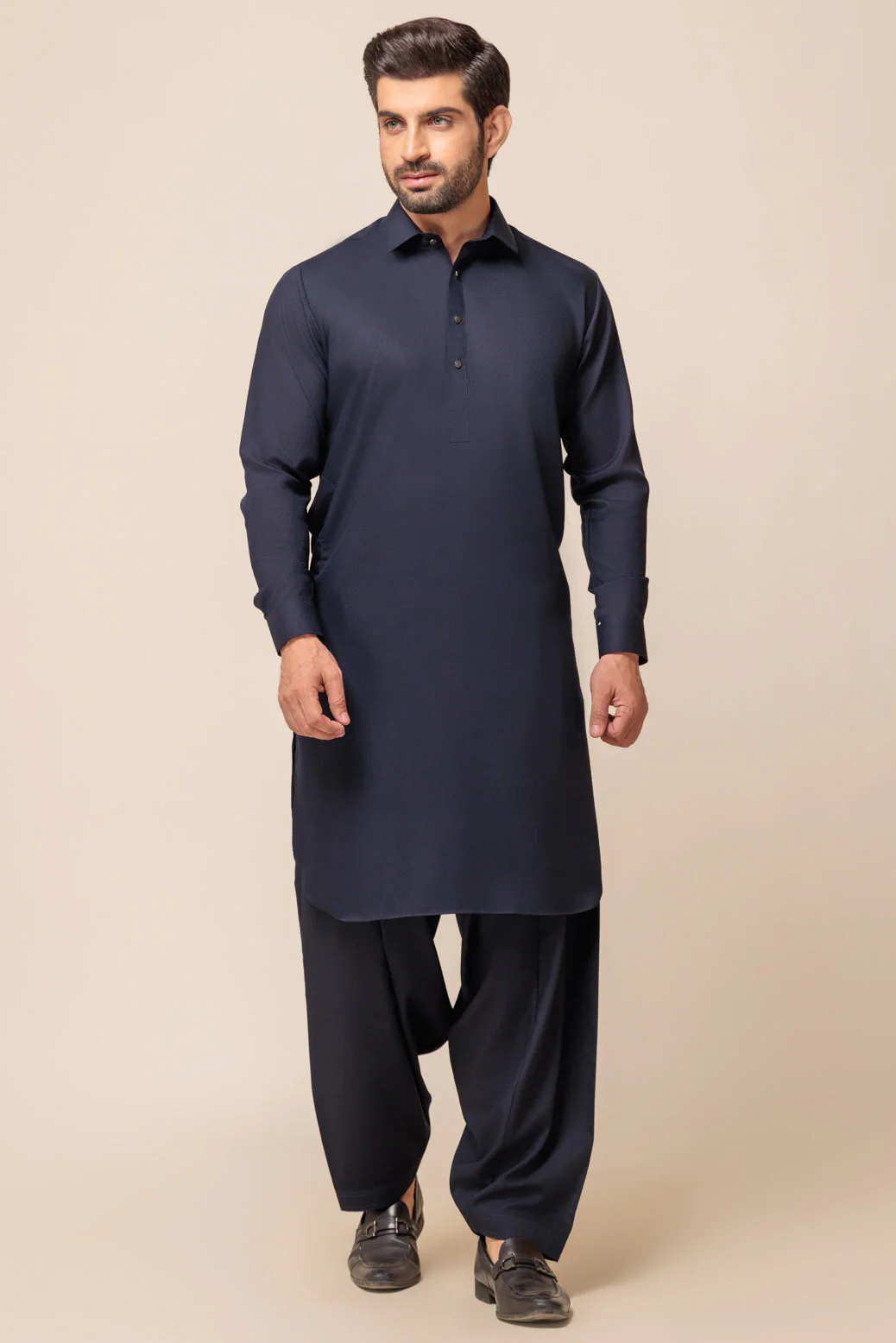 D-PURPLE-BLENDED-SHALWAR SUIT - (GSSW23-067) - Image 2