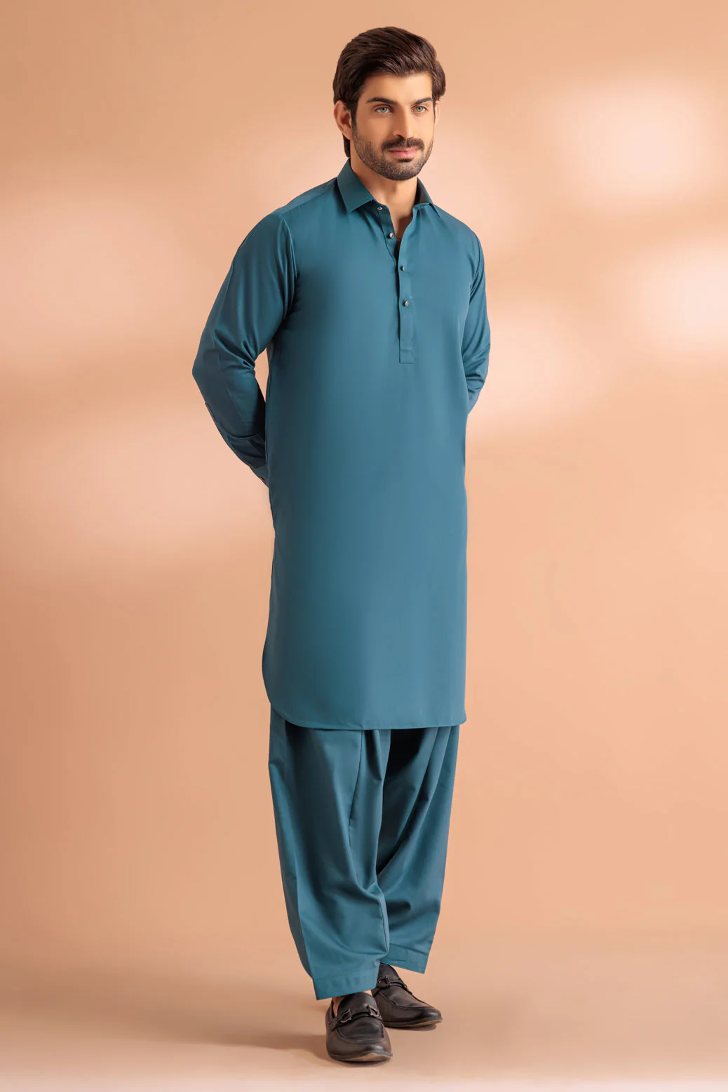 D-SPACE-BLENDED-SHALWAR SUIT - (GSSS24-010) - Image 3