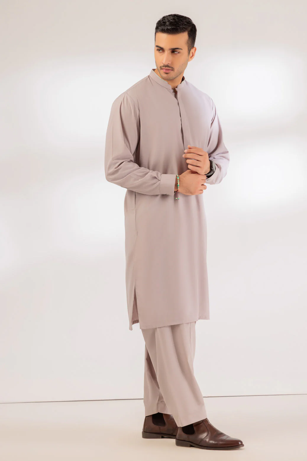 E-CLAY-BLENDED-KURTA SHALWAR - (KSRW24-010) - Image 3