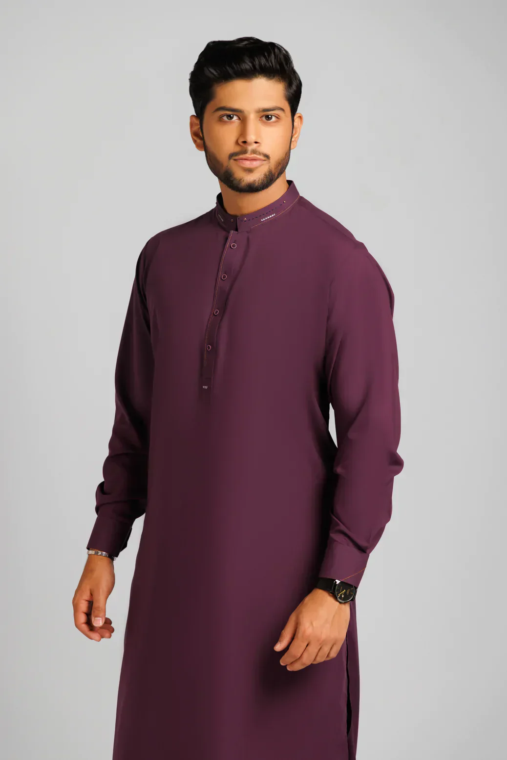 E-PLANT-BLENDED-KURTA SHALWAR (KSRS23-053) - Image 2