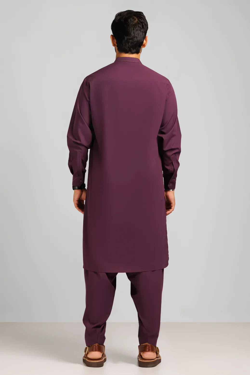 E-PLANT-BLENDED-KURTA SHALWAR (KSRS23-053) - Image 4