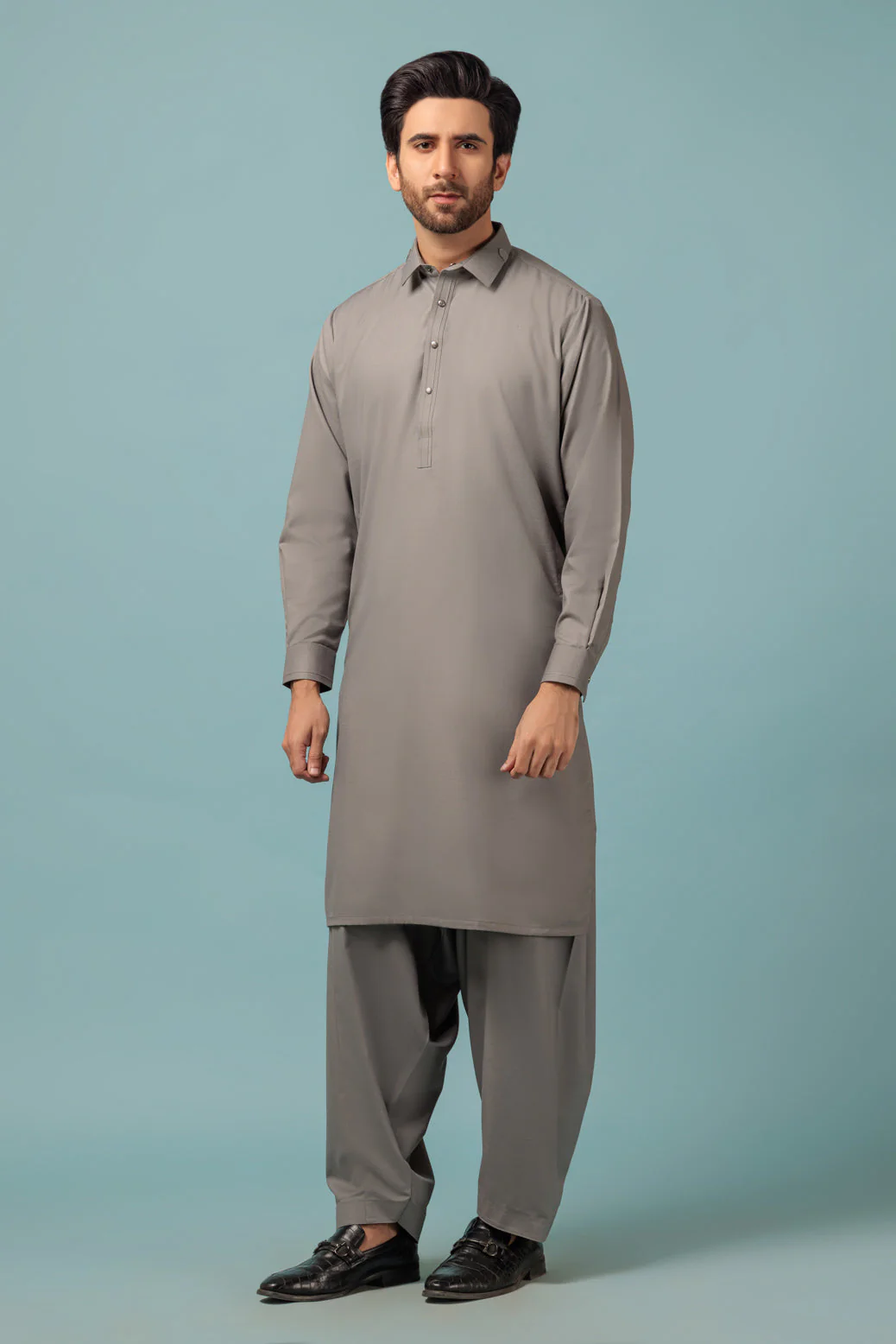 E-SHADOW-BLENDED-KURTA SHALWAR - (KSRW23-001) - Image 4