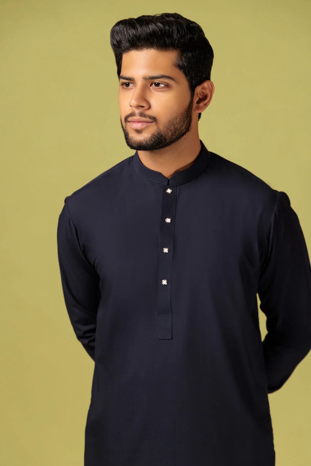 EGYPTIAN-BLENDED-KURTA PAJAMA TROUSER - (KSB23-010) - Image 4