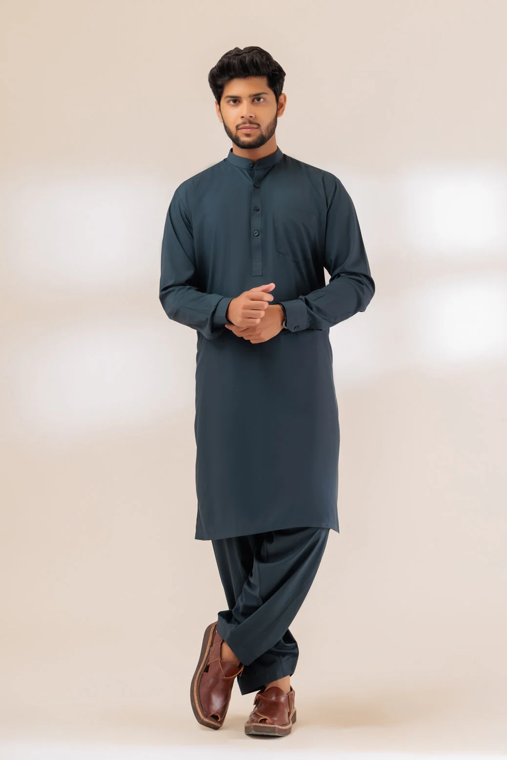 ESPRESSO-BLENDED-SHALWAR SUIT - (GSBR23-007) - Image 2