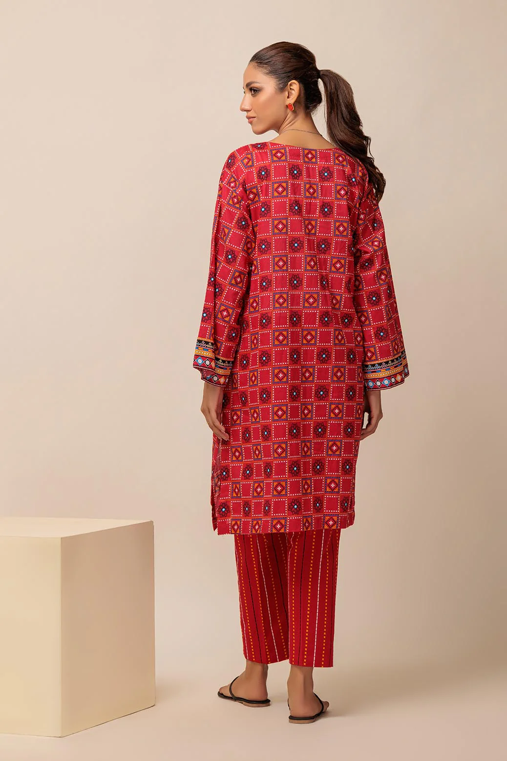 ETHNIC BLOCKS - 2 PC (AST232P27) - Image 3