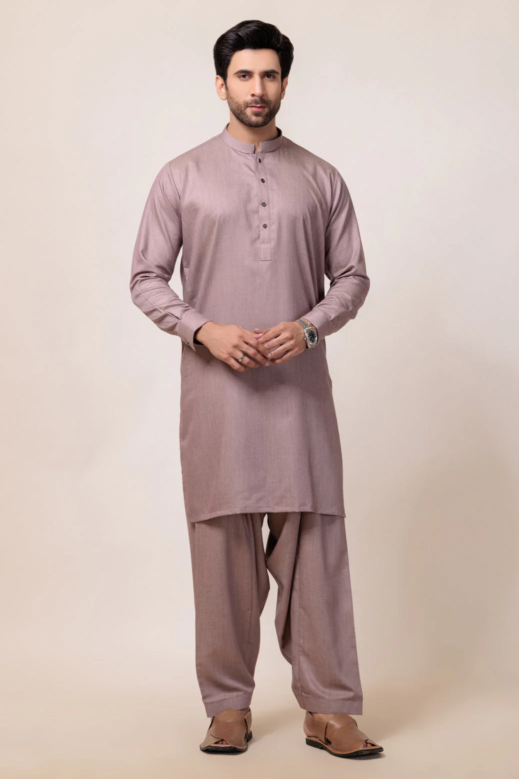 FAWN-BLENDED-SHALWAR SUIT - (GSBW24-007) - Image 2