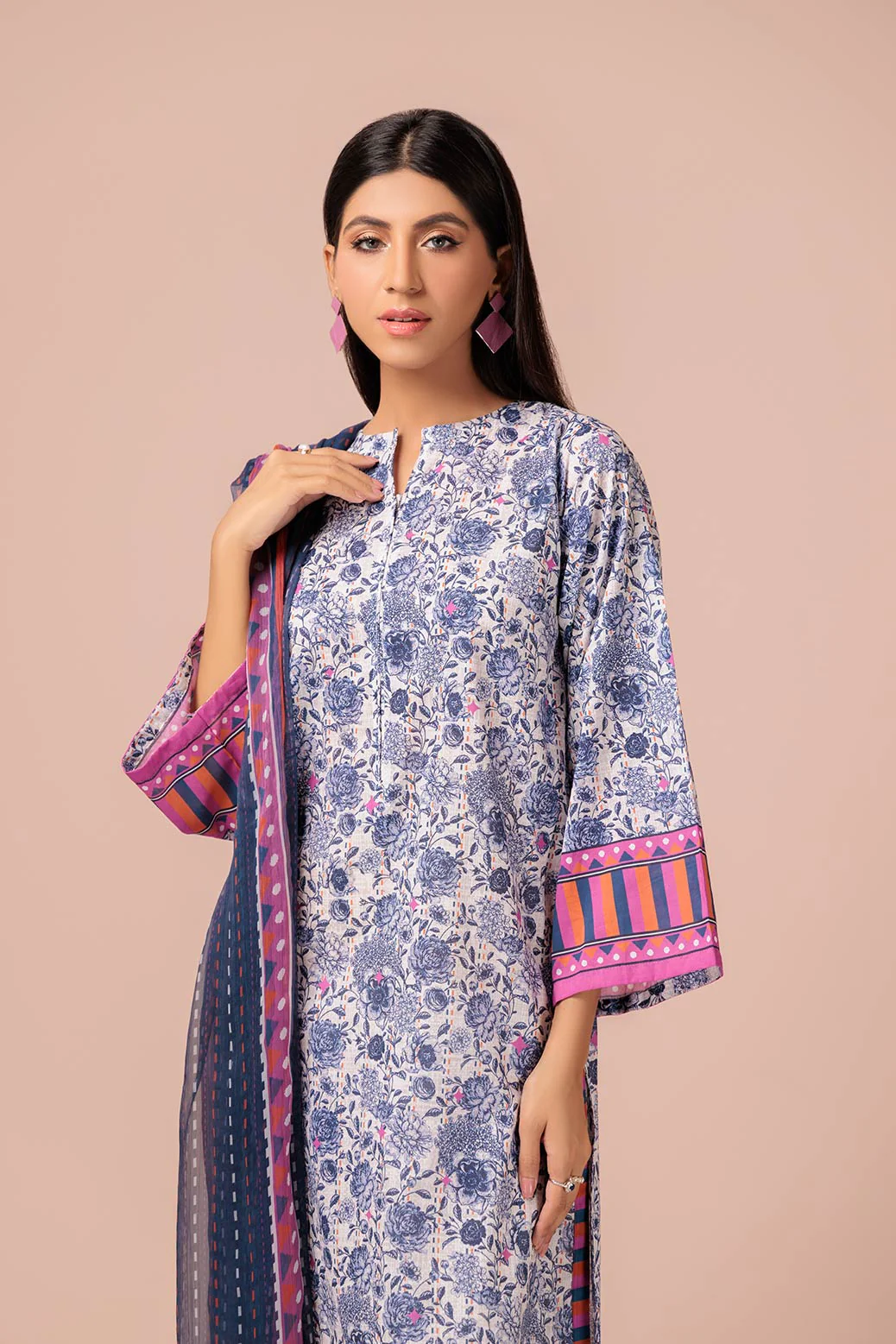 FLORAL ECSTACY - 3 PC (ASR233P20) - Image 2