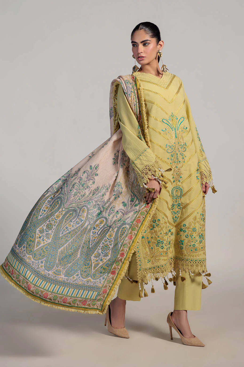 FLORAL PAISLEY - 3 PC (2W24E3P008) - Image 4