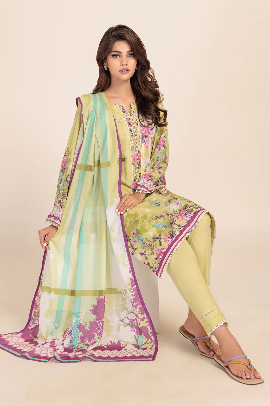 FLORAL SPLASH - 3 PC (1S24P3P267) - Image 3