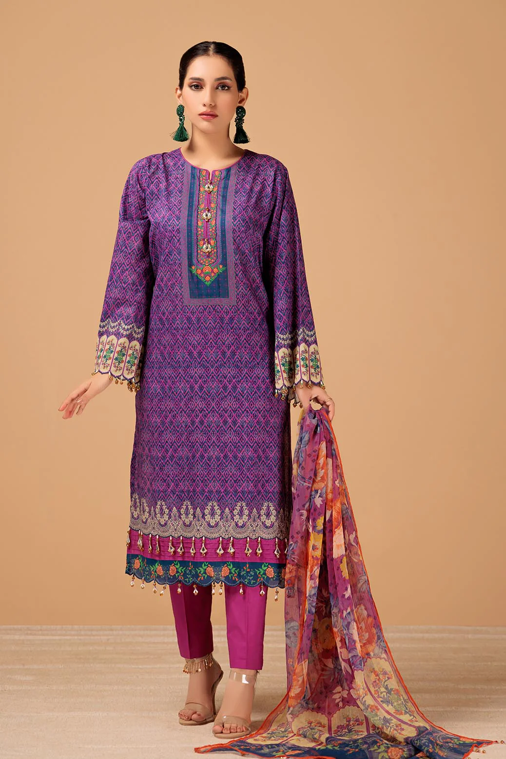 FLORAL TIFFY - 3 PC (RSR233P16) - Image 2