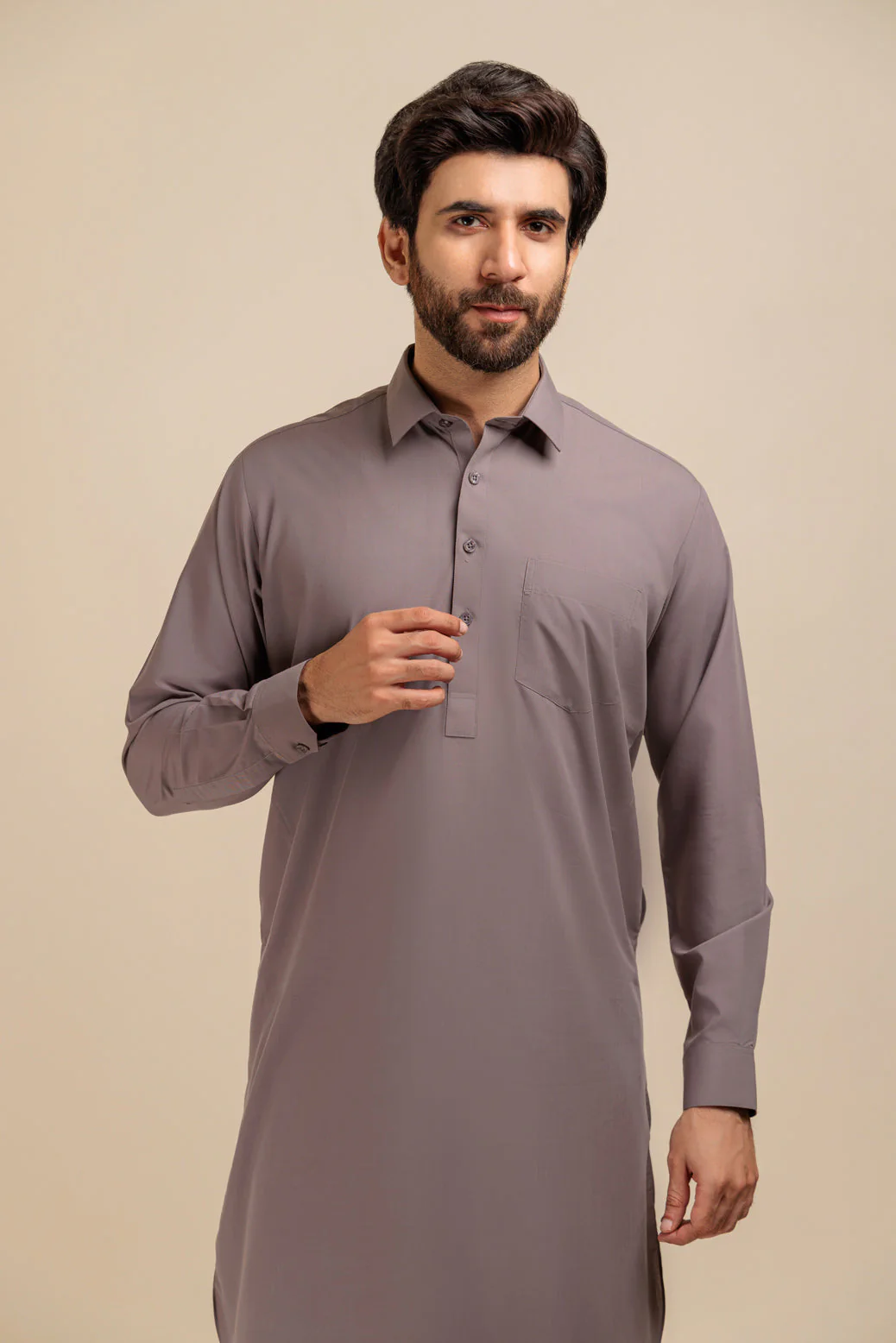 FOSSIL-BLENDED-SHALWAR SUIT - (GSSS23-033) - Image 2
