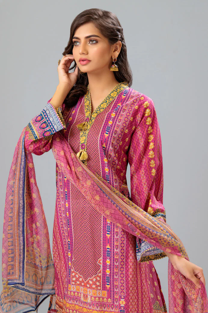 FUCHSIA-LAWN-2 PIECE (SSS232P01) - Image 3