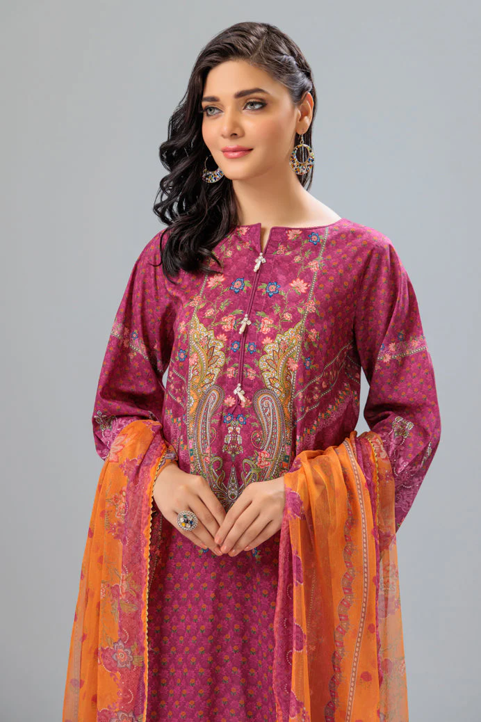 FUCHSIA-LAWN-3 PIECE (SSS233P12) - Image 4