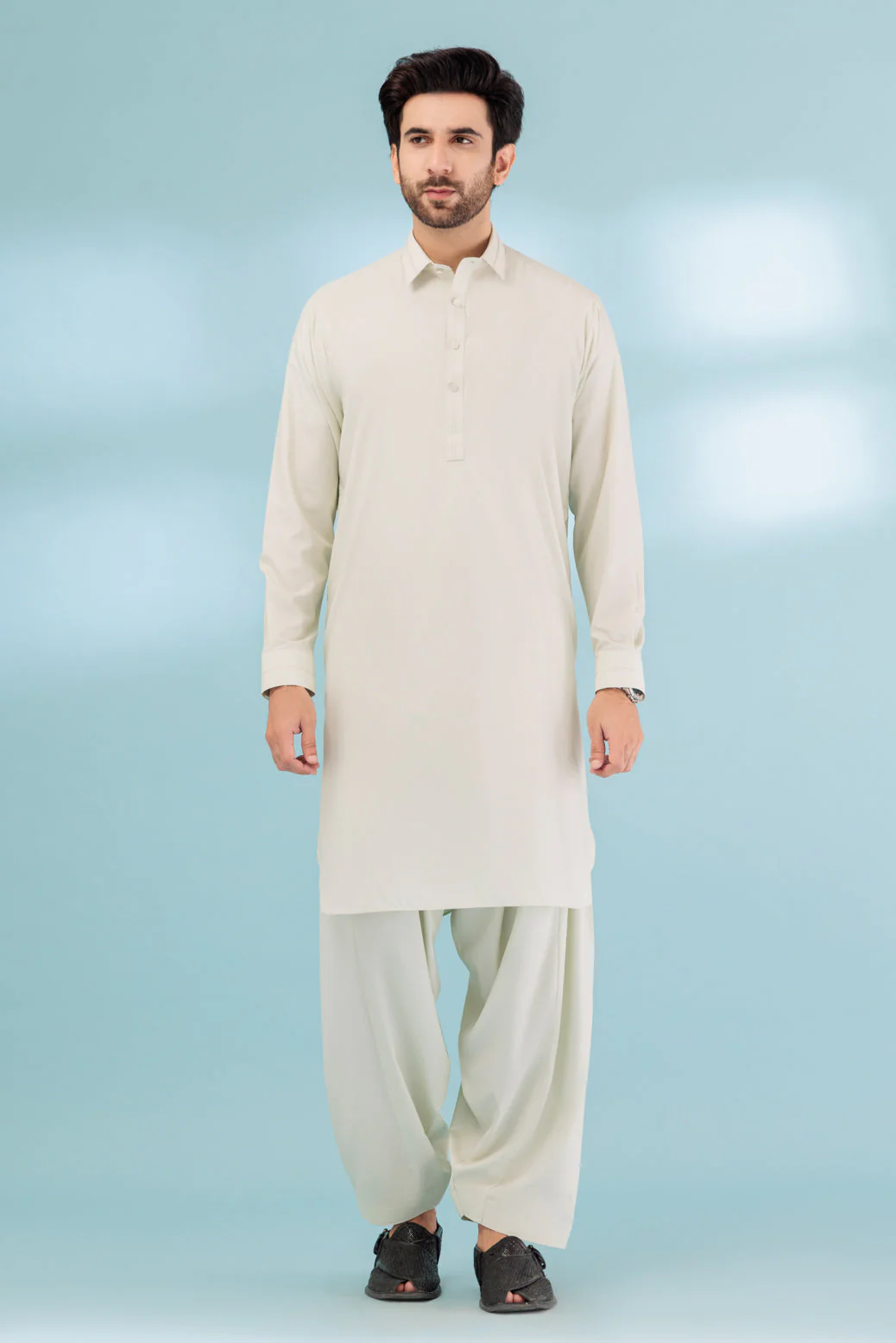 G-MOSS-BLENDED-SHALWAR SUIT - (GSSB23-016)