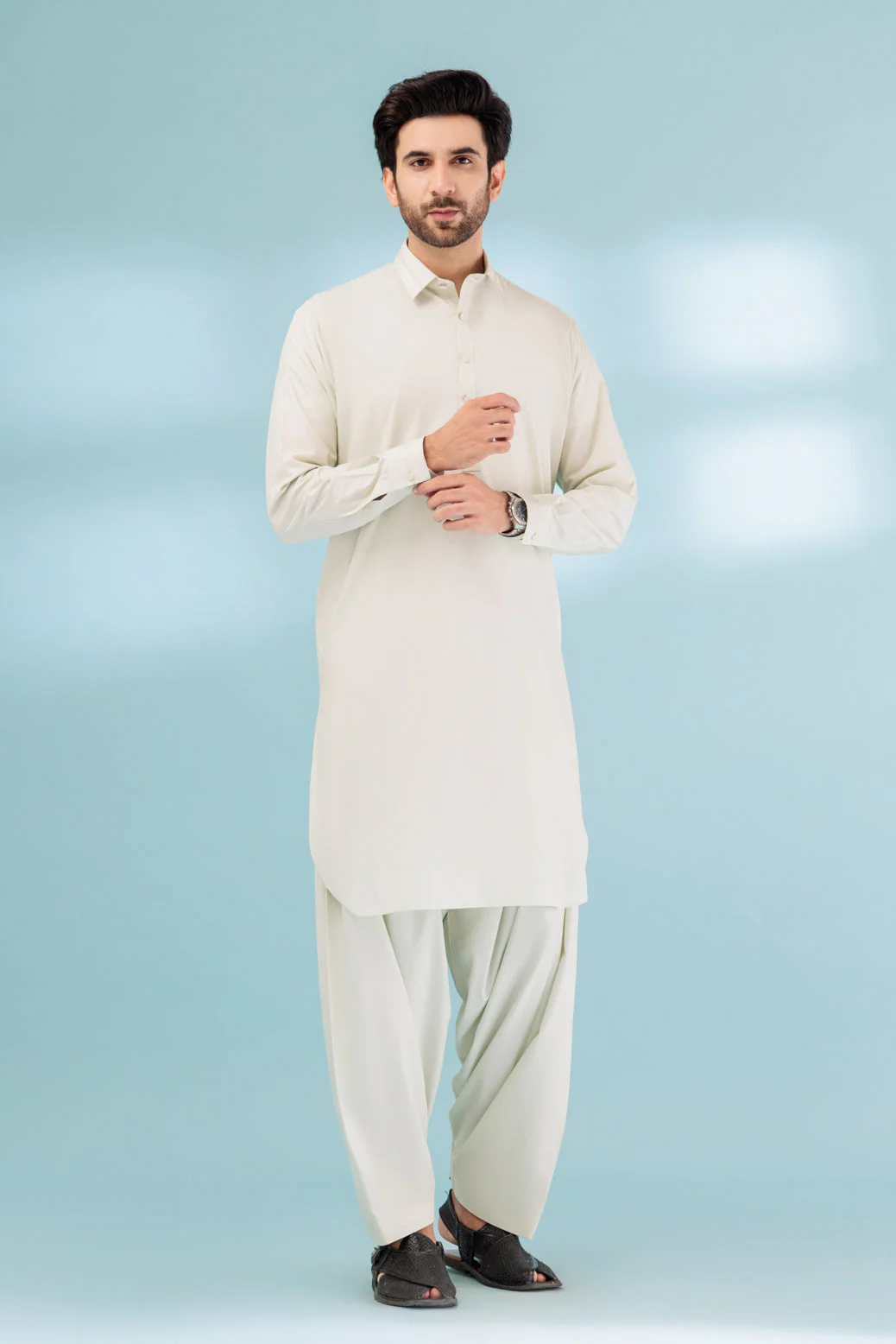 G-MOSS-BLENDED-SHALWAR SUIT - (GSSB23-016) - Image 3