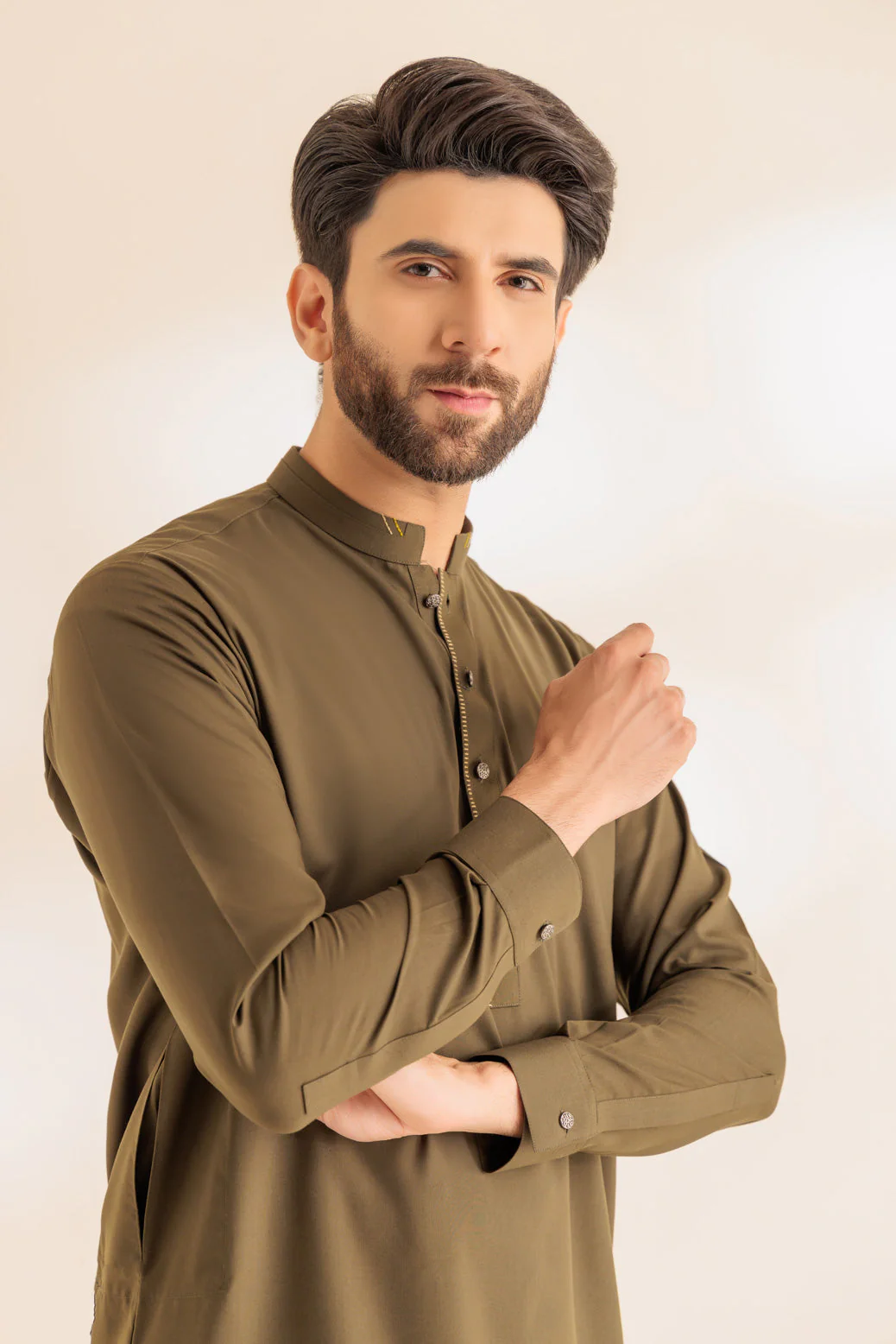 G-TEA-BLENDED-KURTA TROUSER - (KSS24-034) - Image 2