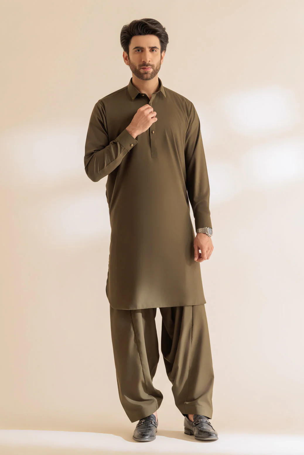 G-TEA-BLENDED-SHALWAR SUIT - (GSSS24-023) - Image 4
