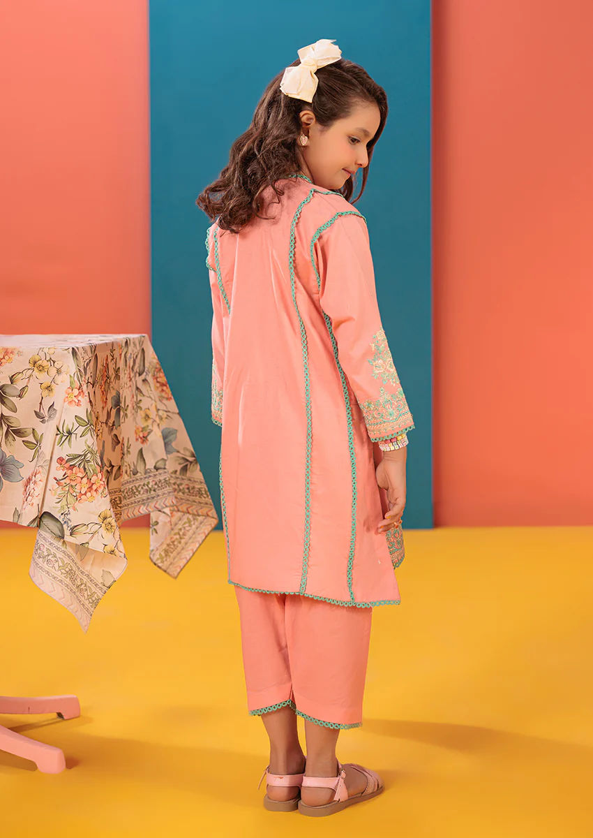 P-Pink - Lawn - 2 Piece (G25DE2002) - Image 2