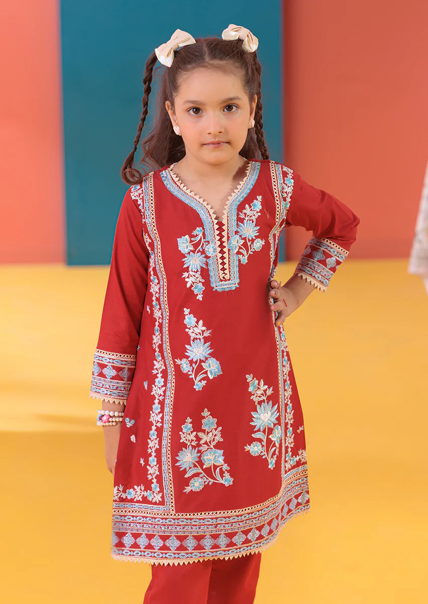 Red - Lawn - 2 Piece (G25DE2004) - Image 3
