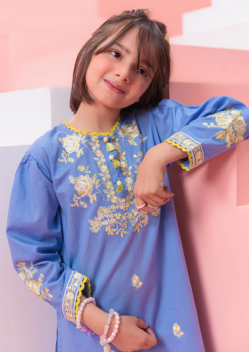 Blue - Lawn - 2 Piece (G25DE2009) - Image 4