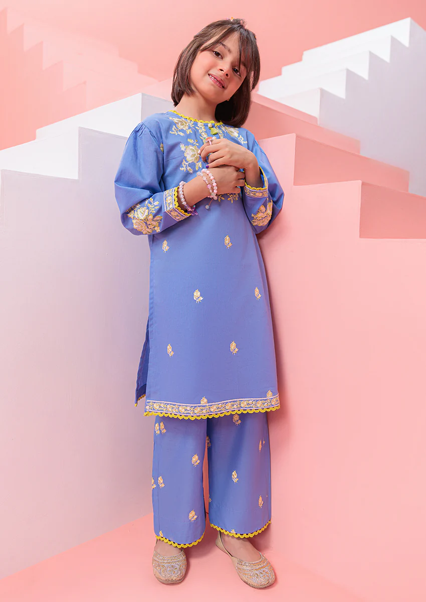 Blue - Lawn - 2 Piece (G25DE2009) - Image 6