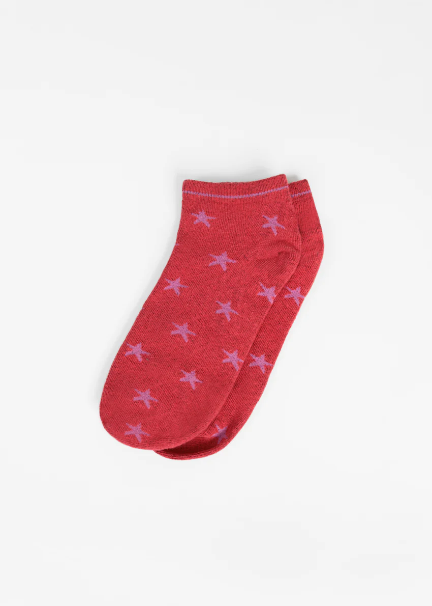 Red Low Cut Socks (GCMTLR2)