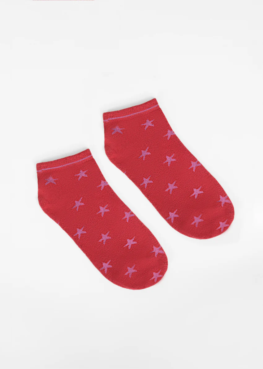 Red Low Cut Socks (GCMTLR2) - Image 2