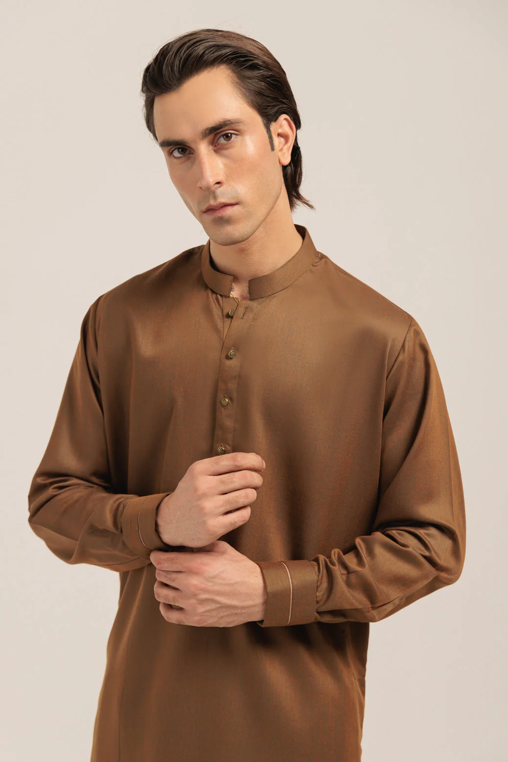 GOLDEN-BLENDED-SHALWAR SUIT - (GSSW24-015) - Image 3