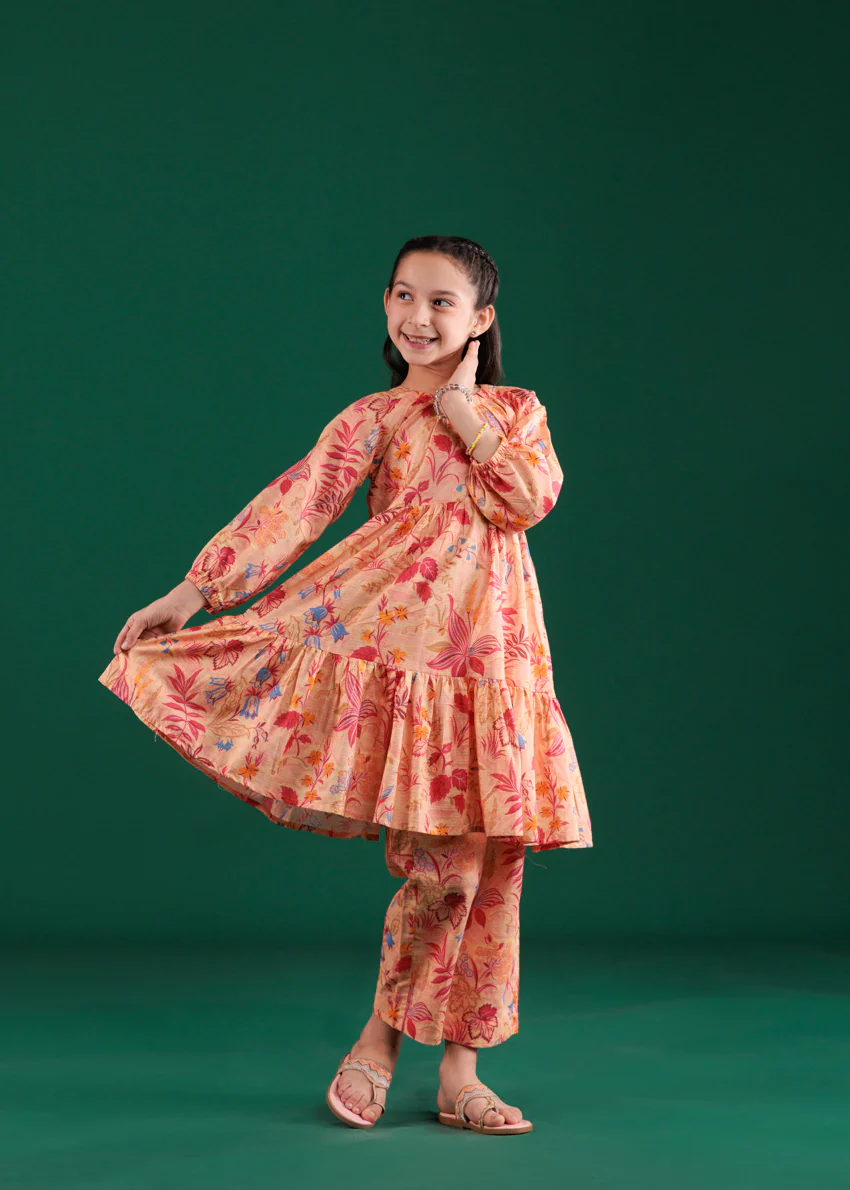 Peach-Dobby-Lawn-2 Piece (GP1P2PBS26BG1F9) - Image 7