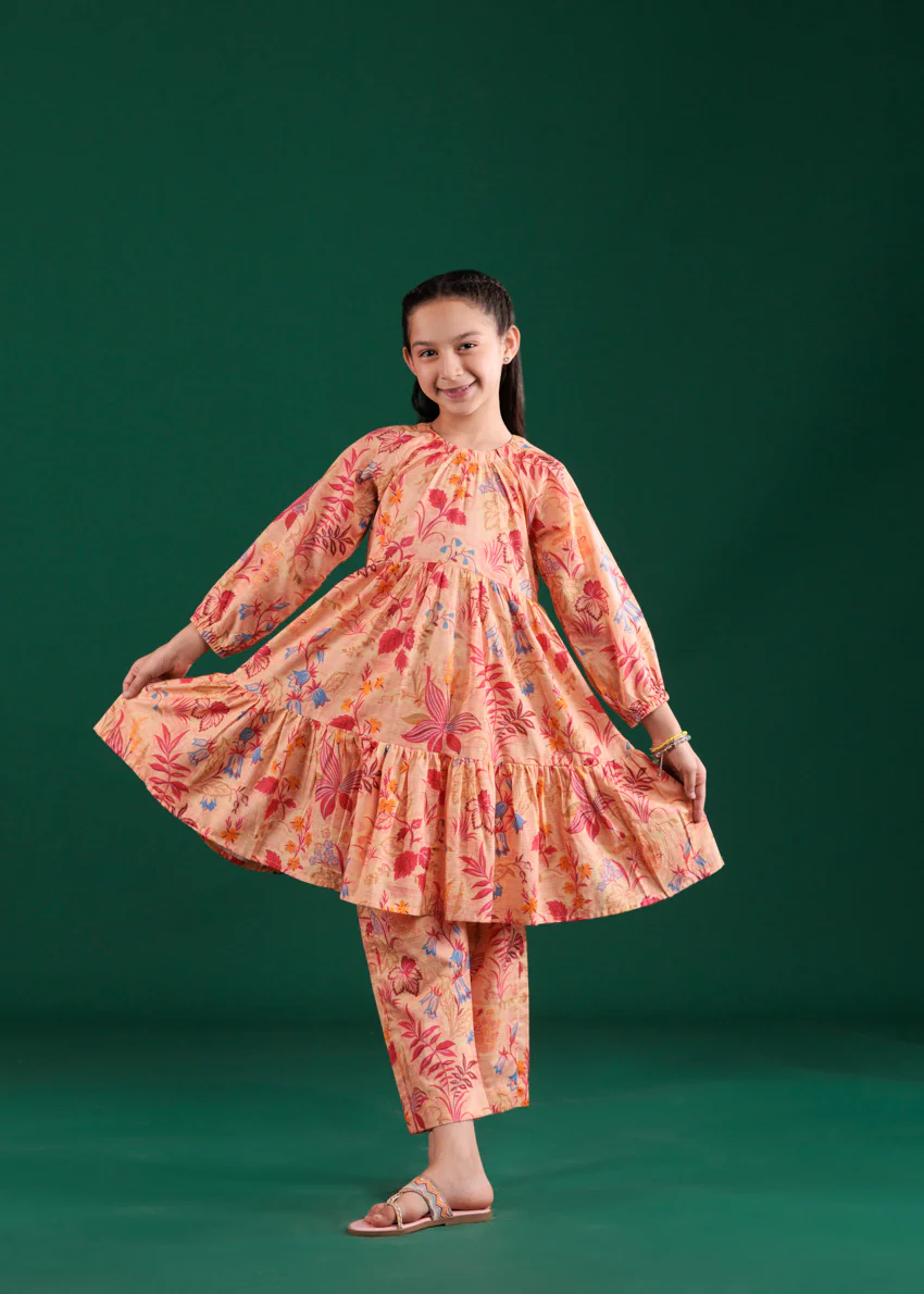 Peach-Dobby-Lawn-2 Piece (GP1P2PBS26BG1F9) - Image 8