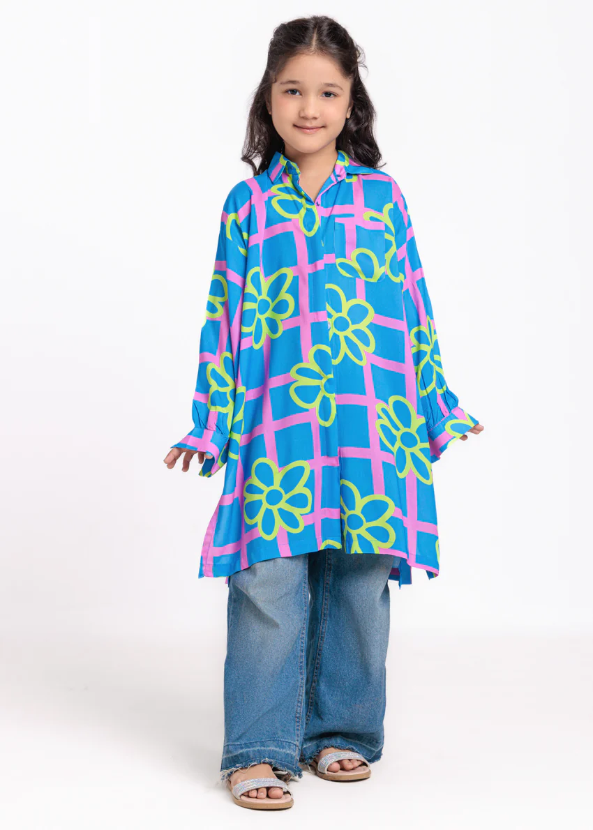 D-Blue-Viscose-1 Piece (GP1PPBS25BG7A19)