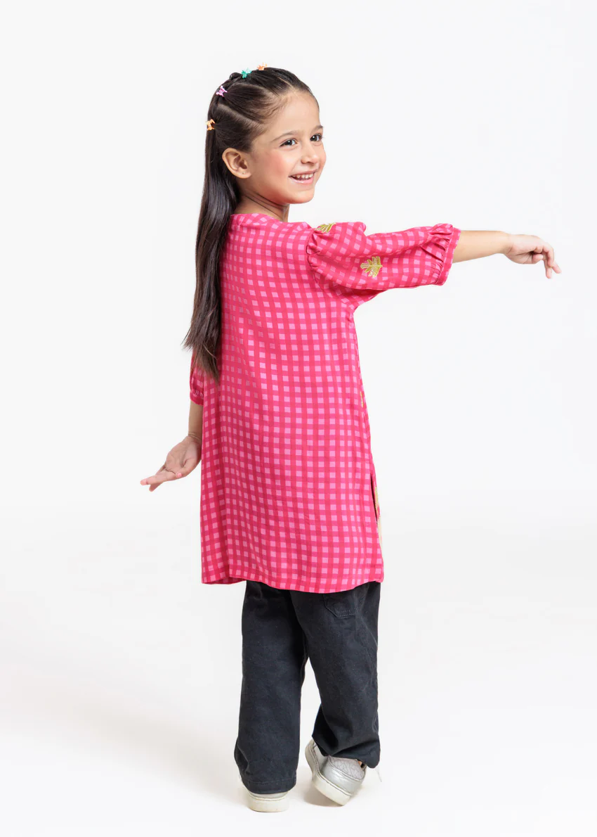 Pink-Viscose-1 Piece (GP1PPBS25BG8S5) - Image 2