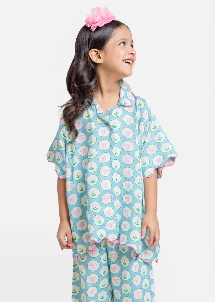 P-Blue-Viscose-2 Piece (GP2PBW25BG10N8) - Image 3