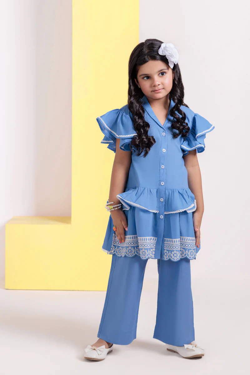 L-Blue-Cambric-2 Piece (GPS25DE2026)