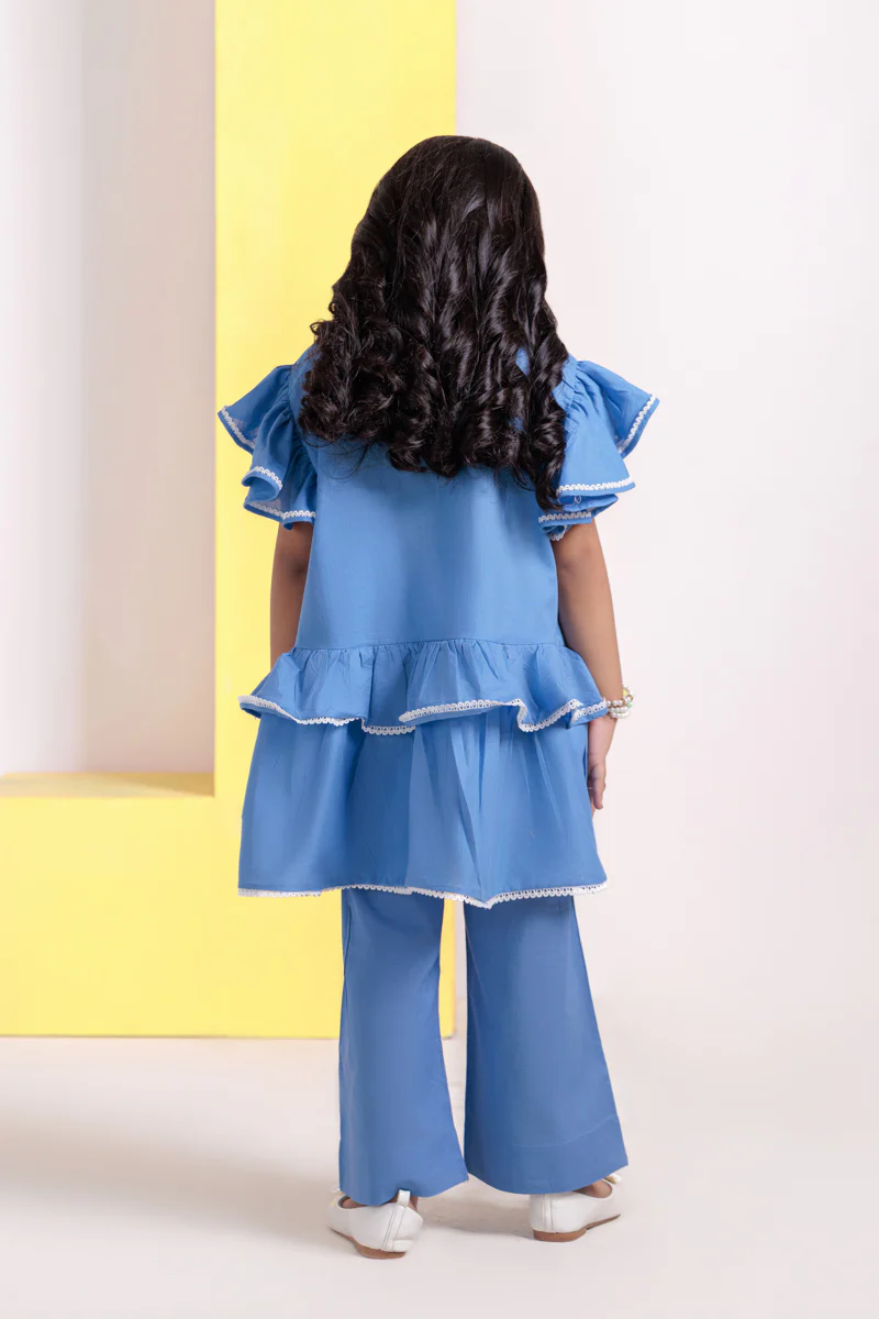 L-Blue-Cambric-2 Piece (GPS25DE2026) - Image 2