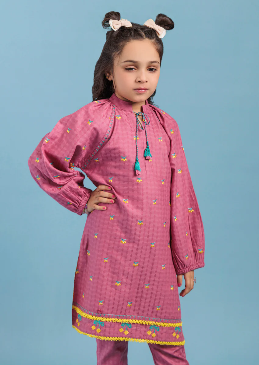 Pink-Dobby-2 Piece (GPS25DE2033) - Image 3