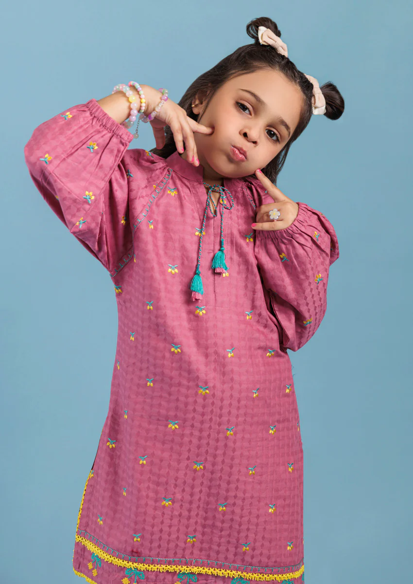 Pink-Dobby-2 Piece (GPS25DE2033) - Image 4