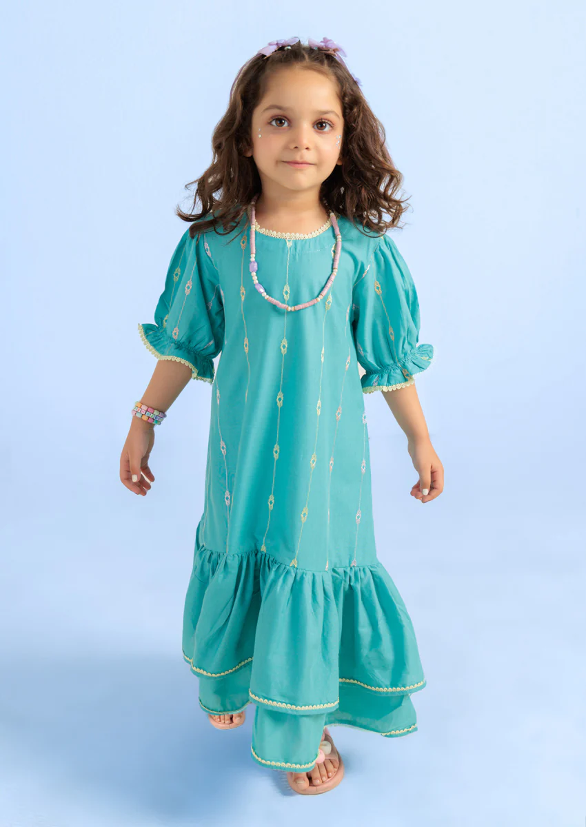 Sky-Blue-Cambric-2 Piece (GPS25DE2049)