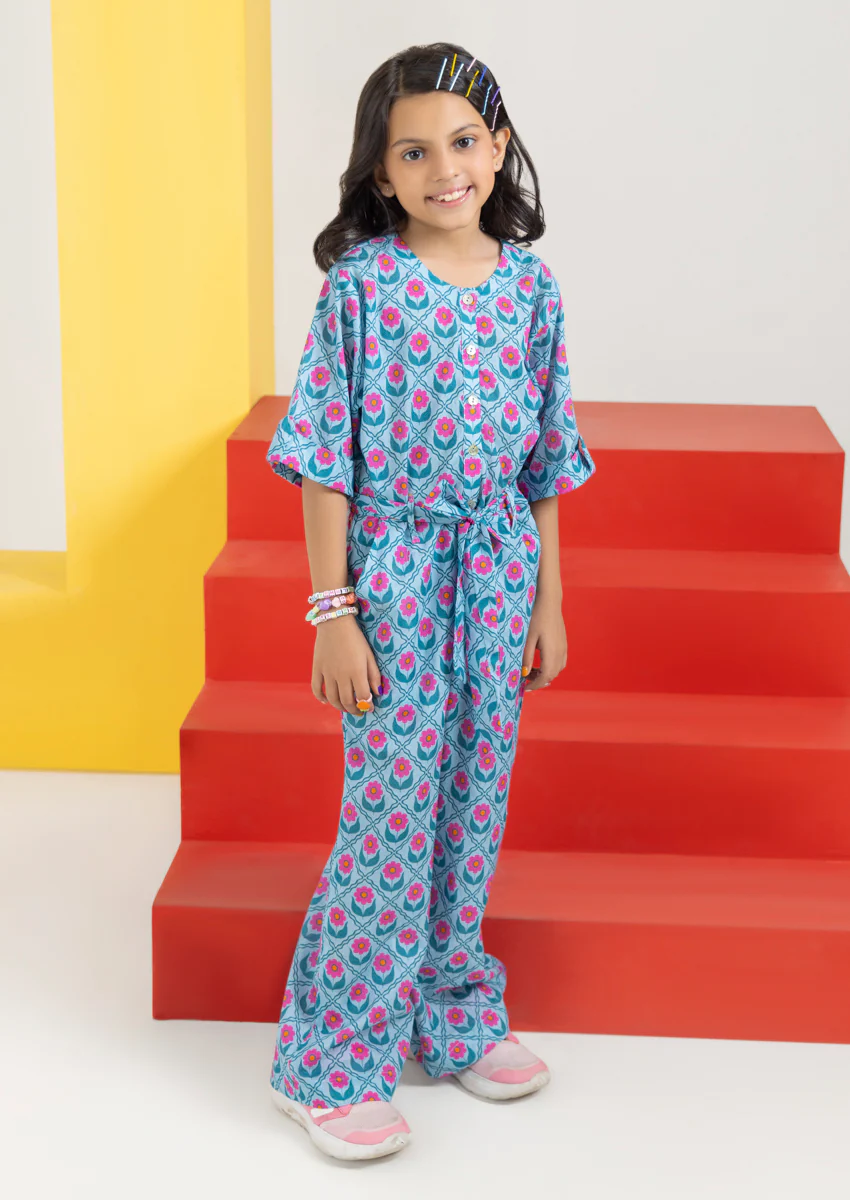 Blue-Cambric-1 Piece (GPS25P1P031) - Image 4